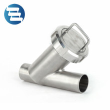 Stainless Steel Material Food Grade Hygenic Y Flange Filter